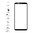 Enkay Full Coverage Tempered Glass Screen Protector for OnePlus 5T - Black